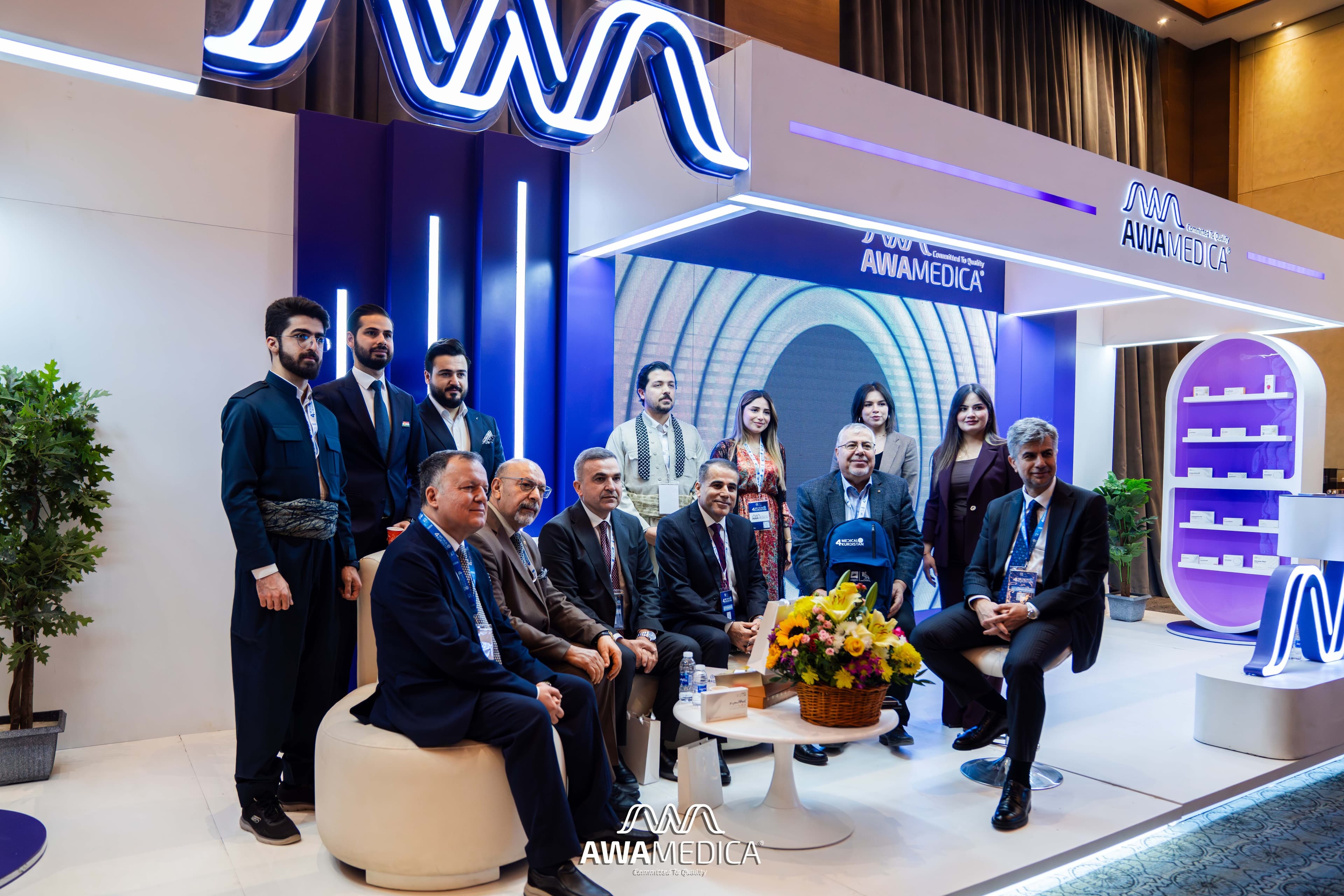 Awamedica Marks Its Fourth Consecutive Participation in Medical Kurdistan — Diamond Sponsor in 2026